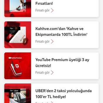 Vodafone Red Havaist Kampanyası Erişim Sorunu