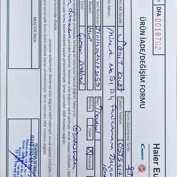 Hasarlı Ürün Ve İade Kargo Sorunu