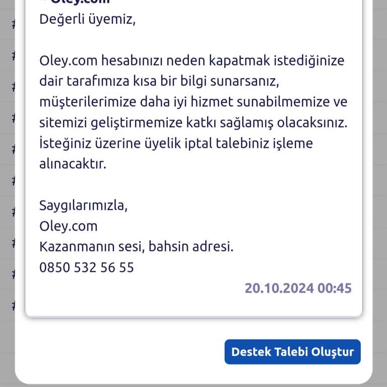 Üyelik İptali Sorunu Ve Yetersiz Destek
