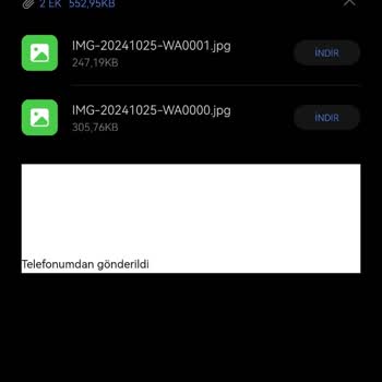 Teslim Edilen Cihazlar İçin Sürekli Borç Mesajları