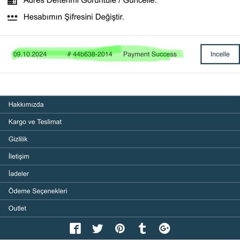 Siparişim Gelmedi, Fazla Ücret Çekildi!