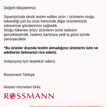 Eksik Ürün Ve Gecikmeli Teslimat Sorunu