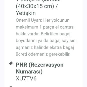 Pegasus Haksız Bagaj Ücreti: Paramı Geri İstiyorum!