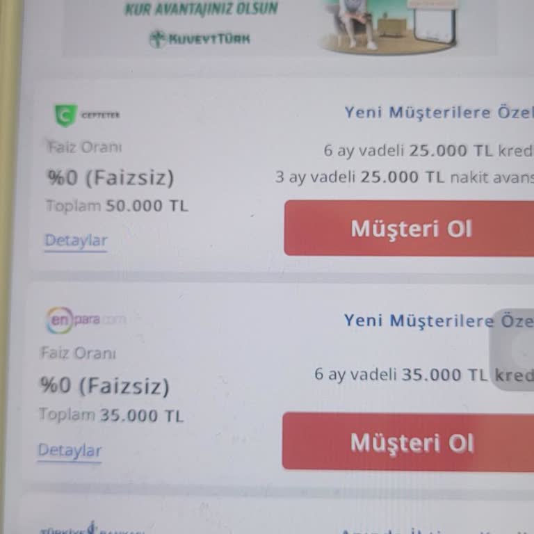 TEB Bankası'nın Yanıltıcı Kredi Kampanyası