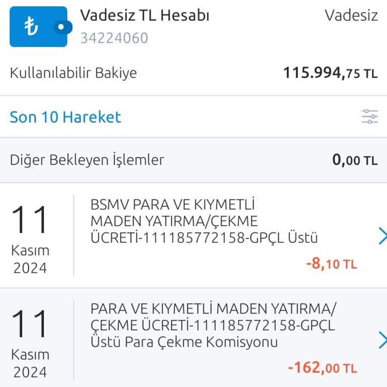 ATM Hatası Nedeniyle Kesilen Ücretin İadesi Talebi