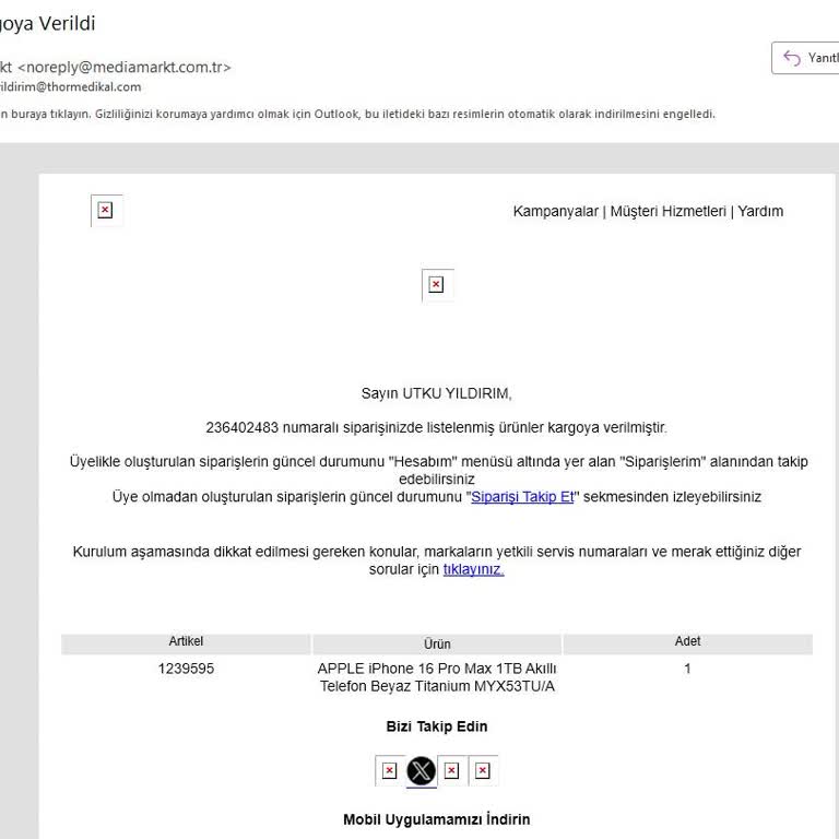 Yanlış Adrese Gönderilen Sipariş Ve İptal Sorunu