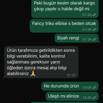 Yanıltıcı Kargo Süreci Ve İletişim Eksikliği