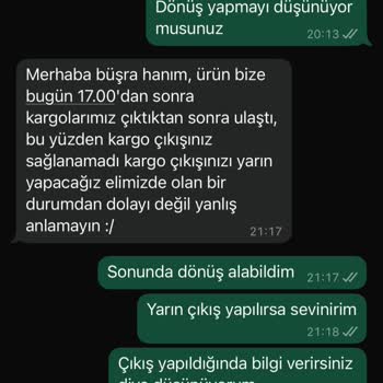 Yanıltıcı Kargo Süreci Ve İletişim Eksikliği