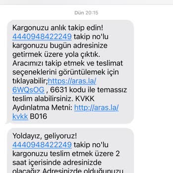 Kayıp Kargo Ve İlgisiz Müşteri Hizmeti