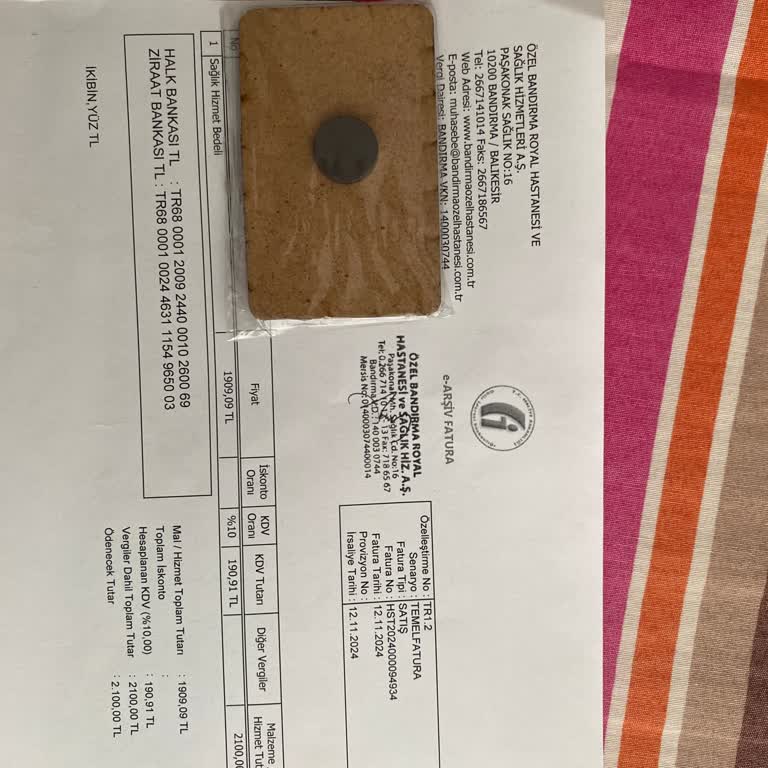 Bandırma Royal Hastanesi'nde Fahiş Fiyatlar