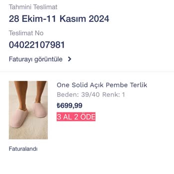 Penti'den Sipariş Verdim, Ne Ürün Var Ne Muhatap!