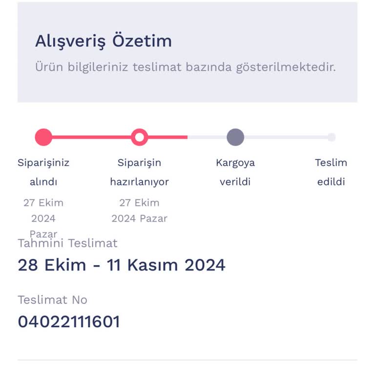 Penti Kampanyasında Gönderilmeyen Ürün Mağduriyeti