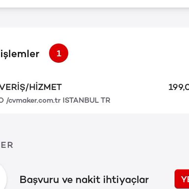 CV Maker'ın İzinsiz Para Çekimi Sorunu