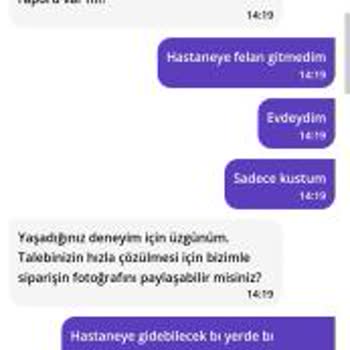 Çiğ Tavuk Ve Yetersiz Müşteri Hizmeti