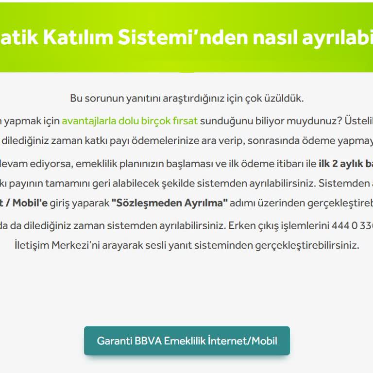 Garanti BBVA'da Oks BES İptalinde Çıkmaz Sokak