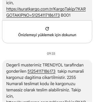 Sürat Kargo'nun Dağıtım Yapmama Sorunu