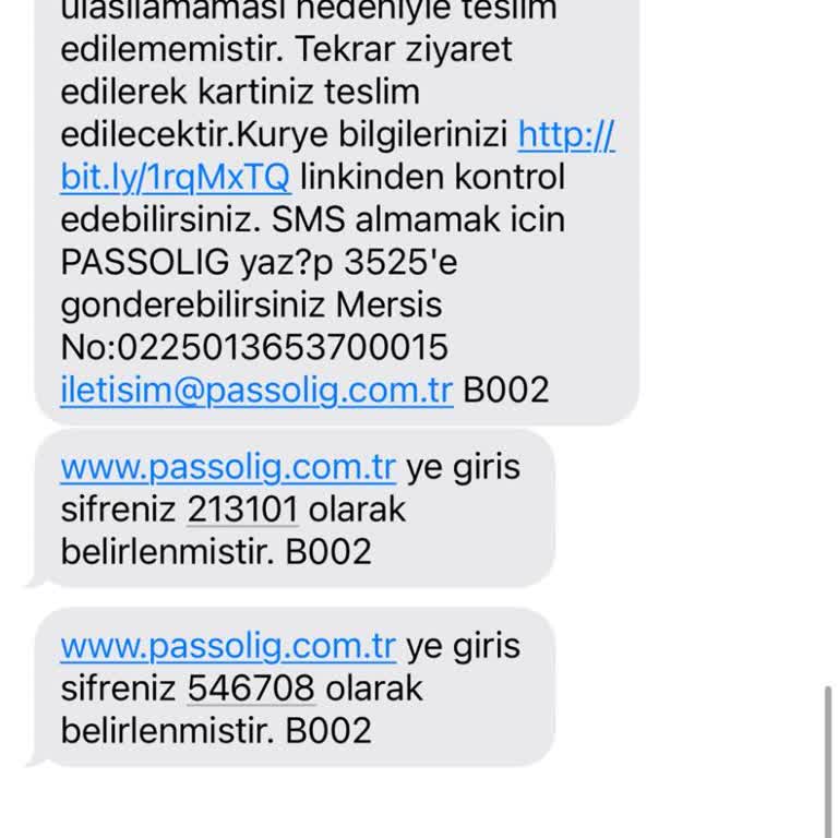 Passolig Kart Teslimat Sorunu Ve Adres Değişikliği