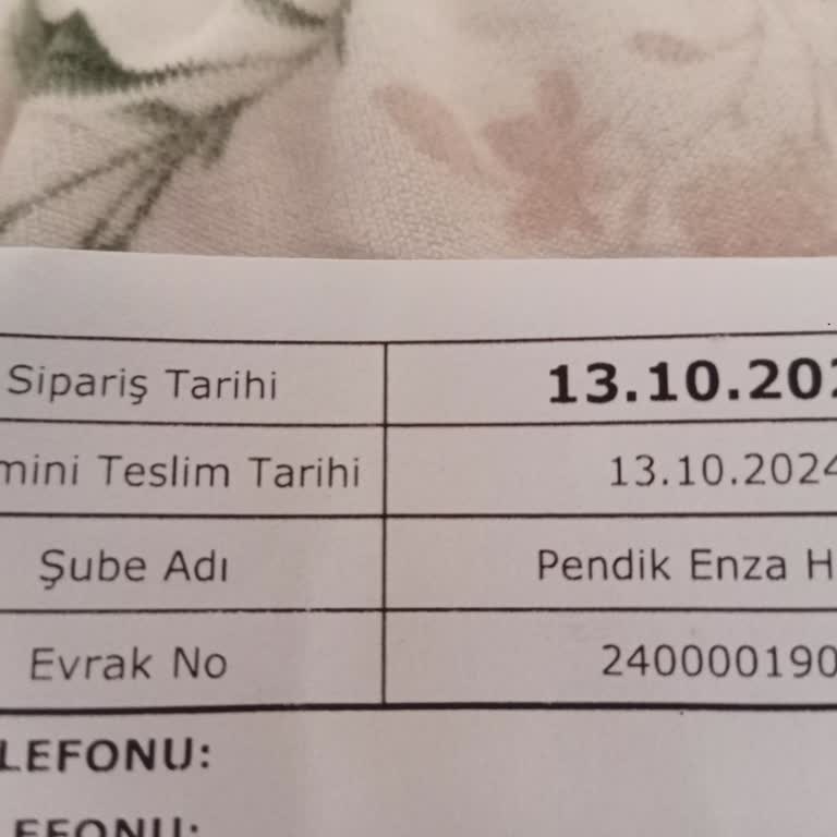Ürün Teslimatında Sorun Ve Müşteri Hizmetleri İlgisizliği