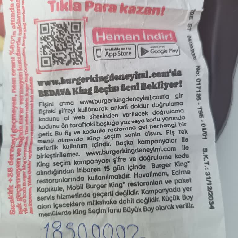 Yanıltıcı Anket Teklifi