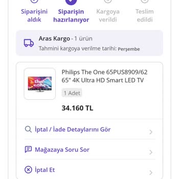 İptal Ve Adres Değişikliği Sorunu