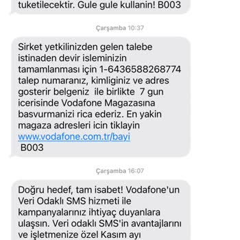 Vodafone Bayilerinde İşlem Yapılamıyor
