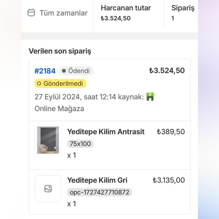 Reydeko Halı'dan Sipariş Ettiğim Halı Hala Ulaşmadı!