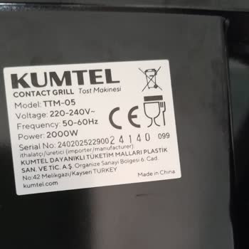 Kırılan Tost Makinesi Kolu: Acil Çözüm Bekliyorum