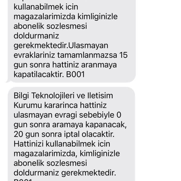 Numara Taşıma Sürecinde Yaşanan Aksaklık Ve Cezai İşlem