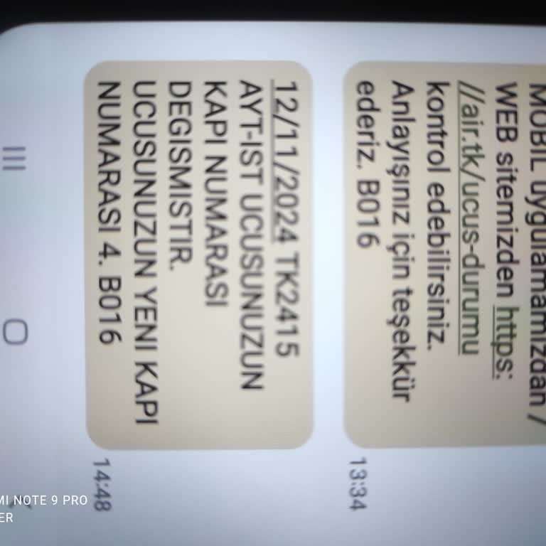 Uçuş Saatindeki Değişiklik Ve Mağduriyet