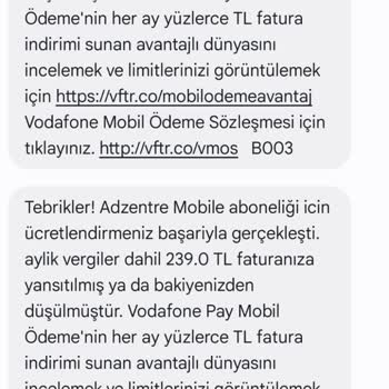 İzinsiz Üyelik Ve Yüksek Fatura Ücretleri