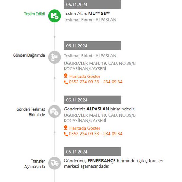 MNG Kargo Kayseri Şubesi Kargolarımı Sürekli Kaybediyor