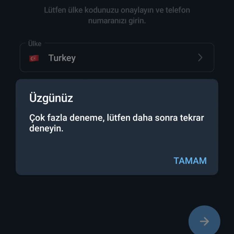 Telegram Güncellemesi Sonrası Erişim Sorunu