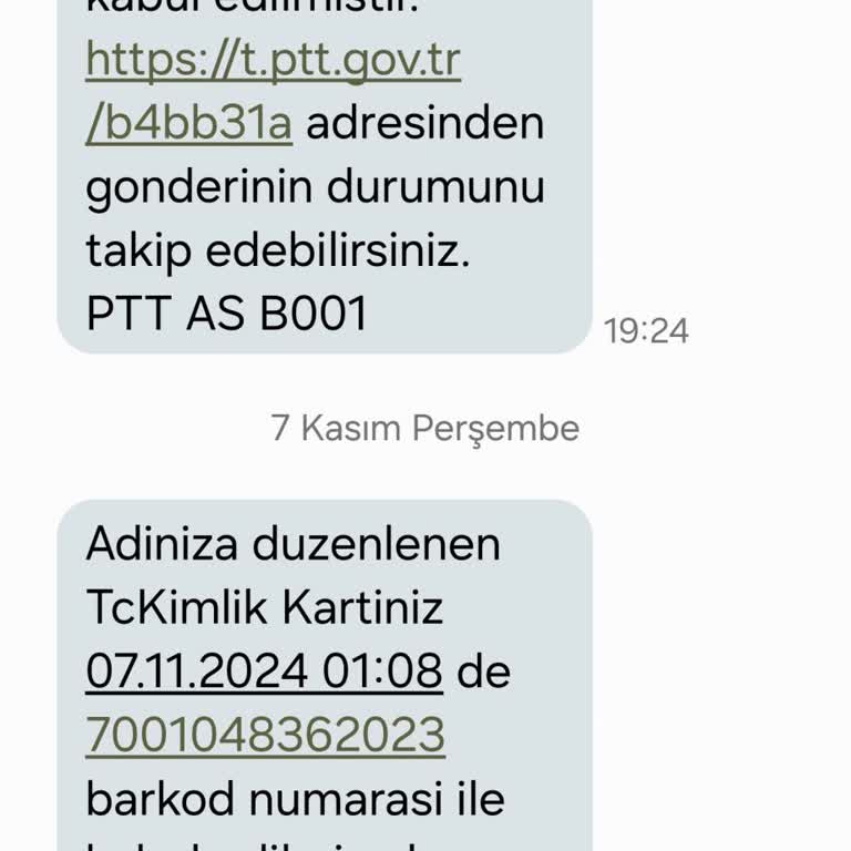 PTT Kargo İle Geciken Kimlik Teslimatı Sorunu