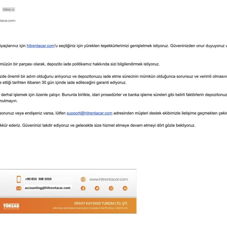 Depozito İadesi Sorunu: Hukuki Süreç Başlatmak Zorunda Kaldım