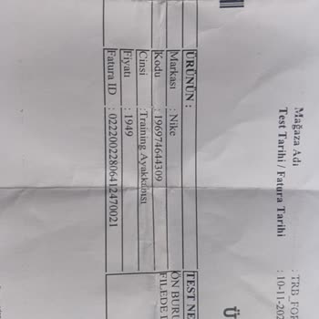 Boyner'den Aldığım Nike Ayakkabının Kalitesizliği Ve Yetersiz İnceleme Süreci