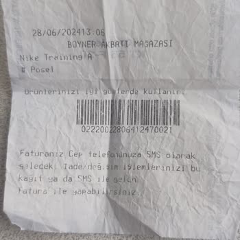 Boyner'den Aldığım Nike Ayakkabının Kalitesizliği Ve Yetersiz İnceleme Süreci