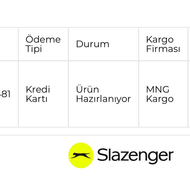 Slazenger Online Mağaza Teslimat Sorunu