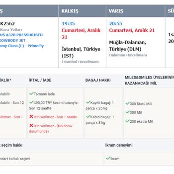 THY Bilet İptalinde Karşılaşılan Ekstra Ücret Sorunu