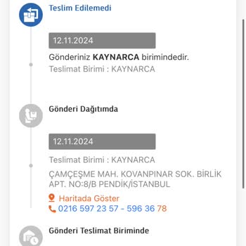 MNG Kargo Kaynarca Şubesi Teslimat Sorunu
