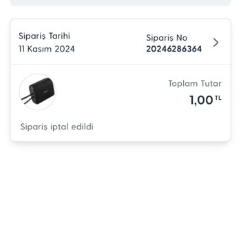 Kampanya Ürünü Stokta Olmasına Rağmen İptal Edildi