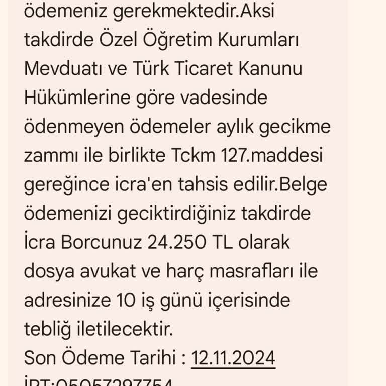 Başkent Online Akademi: İstem Dışı Belgeler Ve Sürekli Para Talepleri