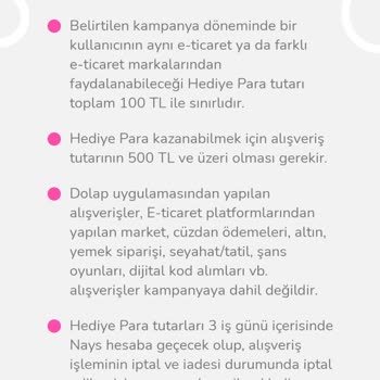 Nays Kampanya Şartları Yanıltıcı Ve Eksik!