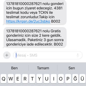 Adres Doğru, Kargo Yok!