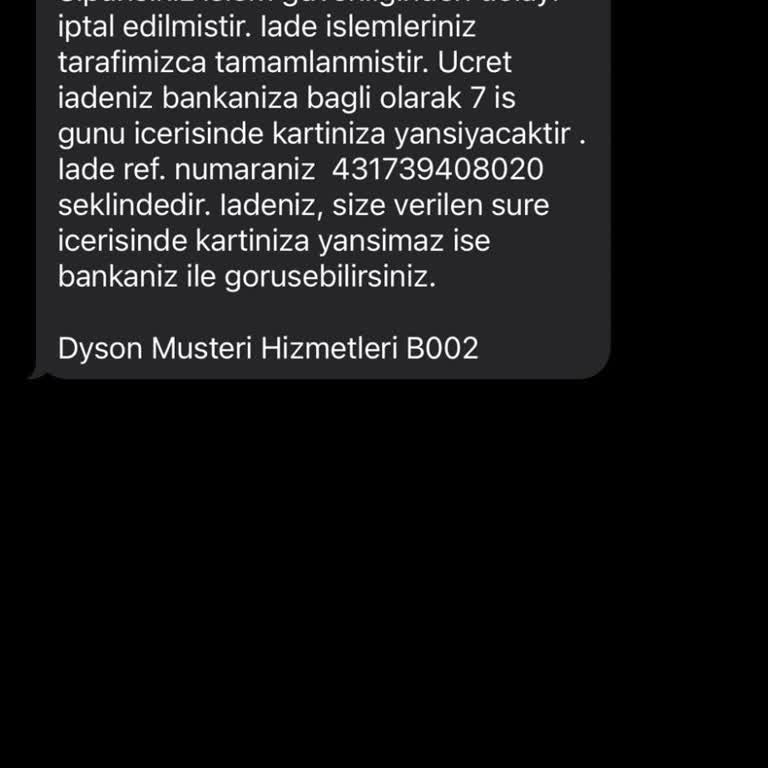 Güvenlik Nedeniyle İptal Edilen Ürün Ve Yetersiz Müşteri Hizmeti