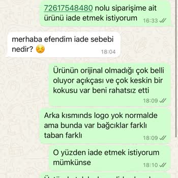 Yanıltıcı Ürün Ve İade Sorunu