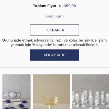Eksik Ve Kırık Ürün Sorunu