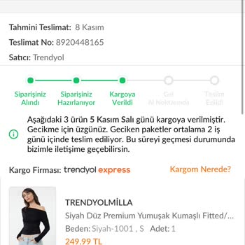 Siparişim İki Haftadır Teslim Edilmiyor!