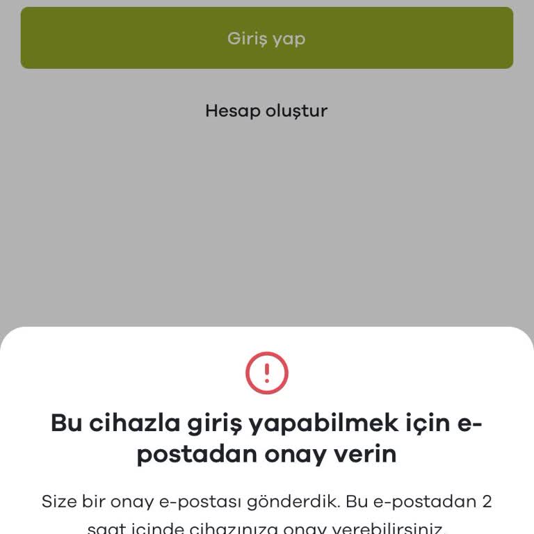Erişim Sorunu: Hesap Onayı İçin Gönderilmeyen E-posta