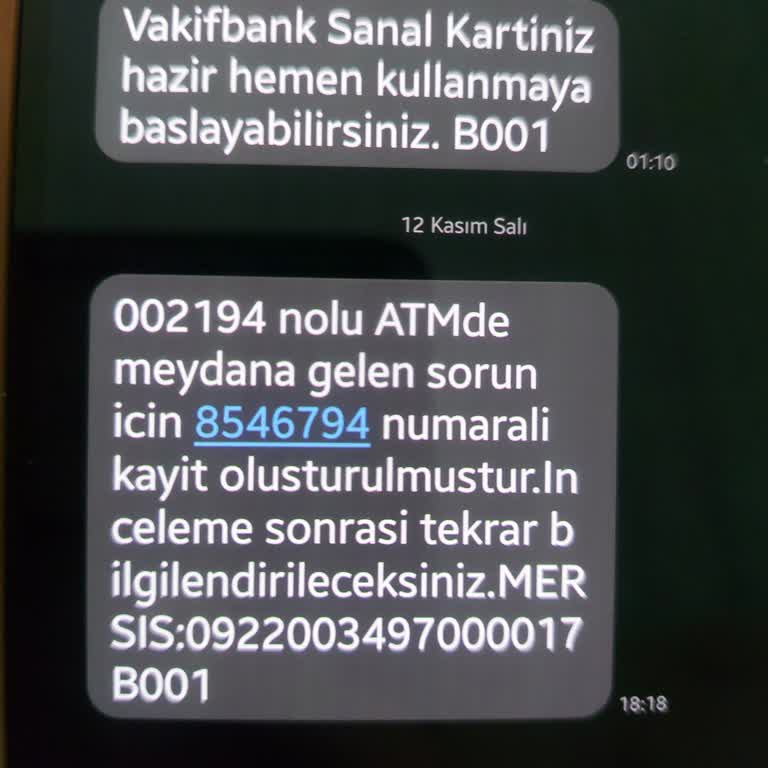 ATM'de Paraya El Konulması Sorunu