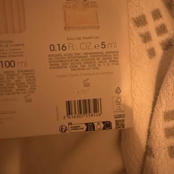 Chloe Parfüm Seti Ve Deodorantın Barkod Sorunu